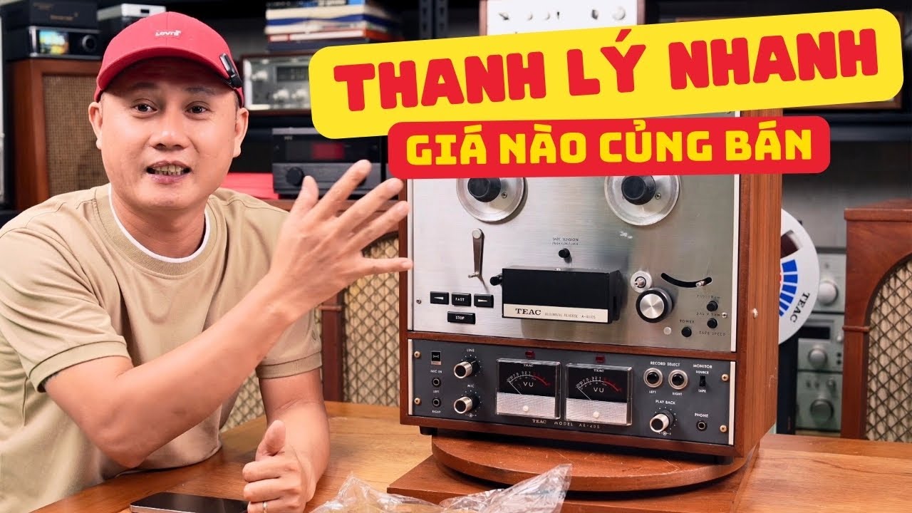TEAC 4010s Thanh L&yacute; Hết / 0969789779 #daubangcoi #loaco #nhacvang #b&atilde;inhật