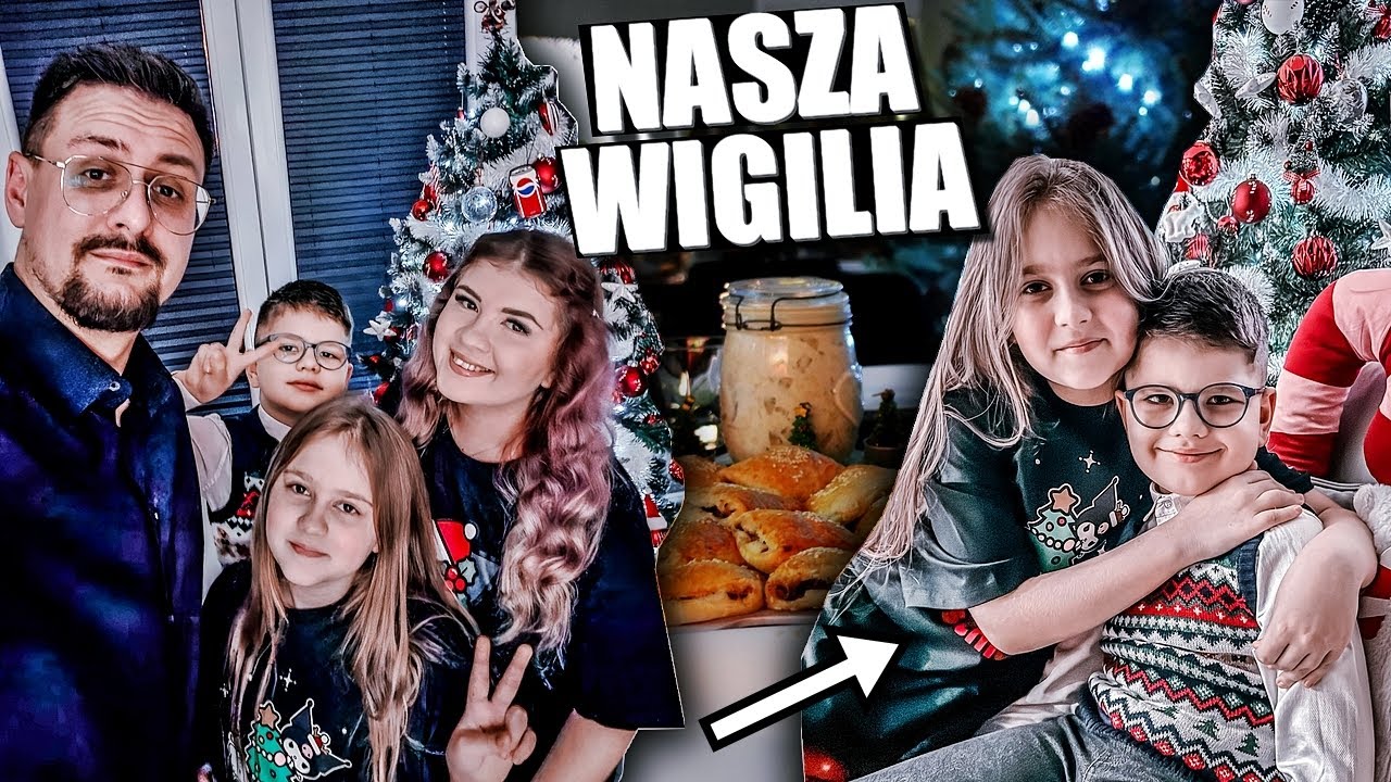 NASZA WIGILIA I REAKCJA NA PREZENTY OD ŚWIĘTEGO MIKOŁAJA 💜