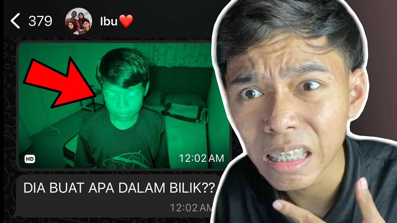 TERAKAM CCTV ‼️ ADIK AKU JADI HANTU PUKUL 12 MALAM ‼️