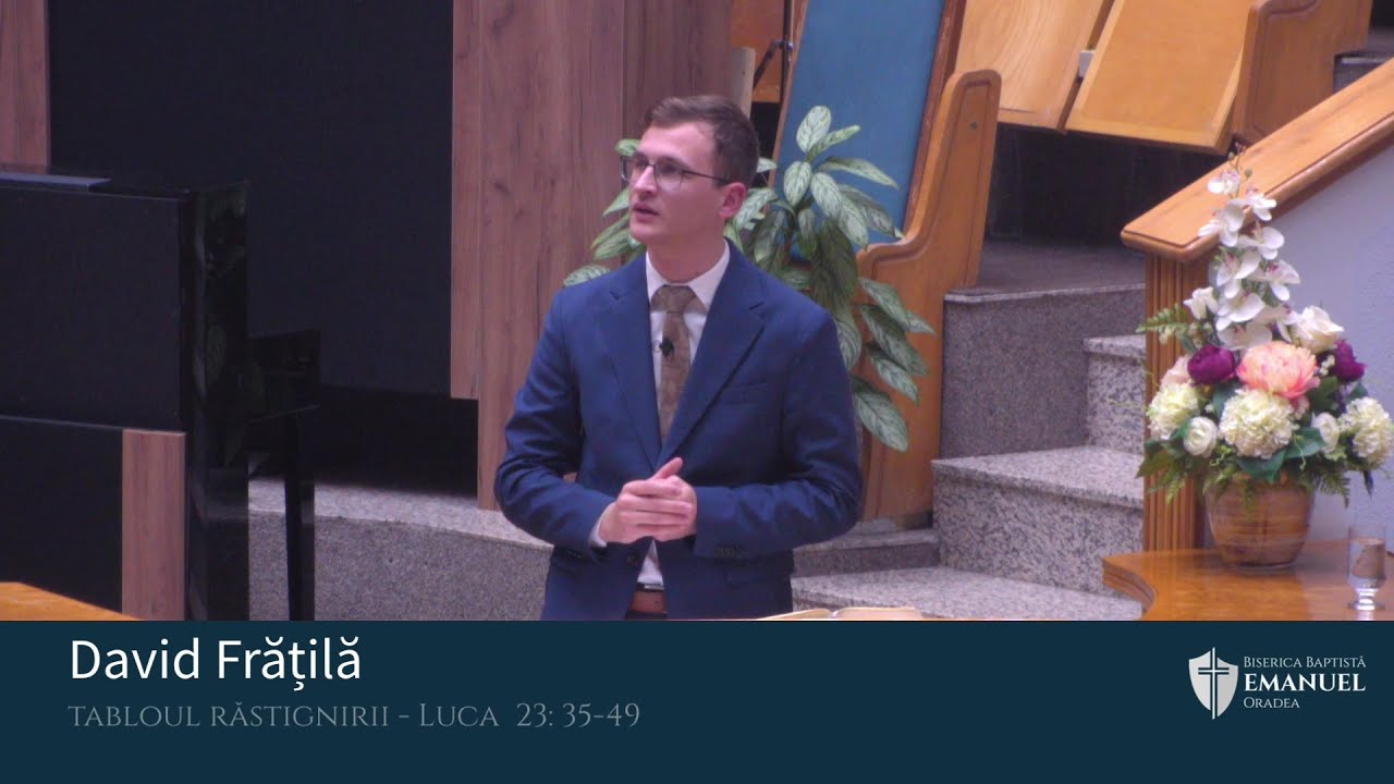 17.11.2024 PM | D. Frățilă ,,Tabloul răstignirii