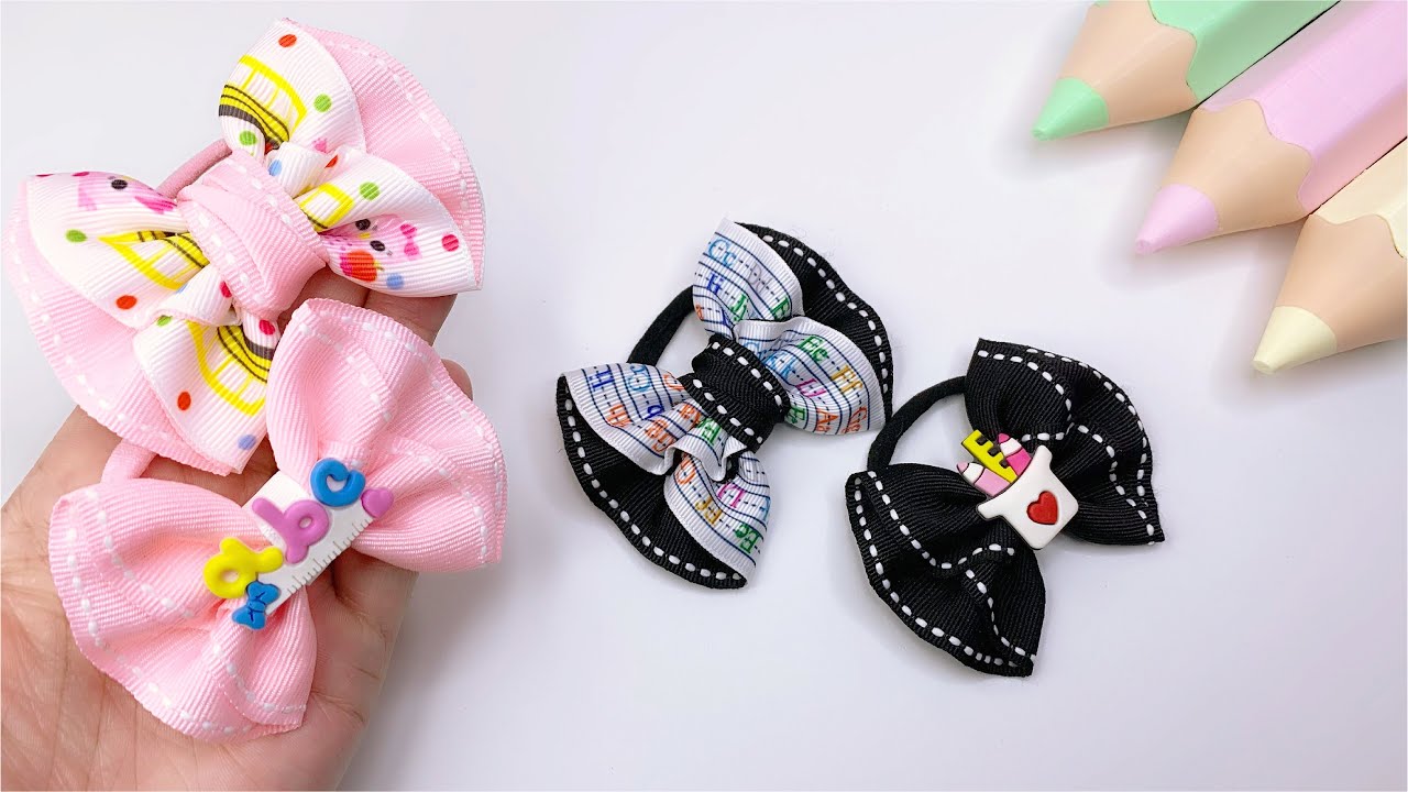 PARZINHO DE LA&Ccedil;O MISTO DE VOLTA &Agrave;S AULAS/La&ccedil;o Franzido Escolar-F&aacute;cil e Lucrativo #diy 