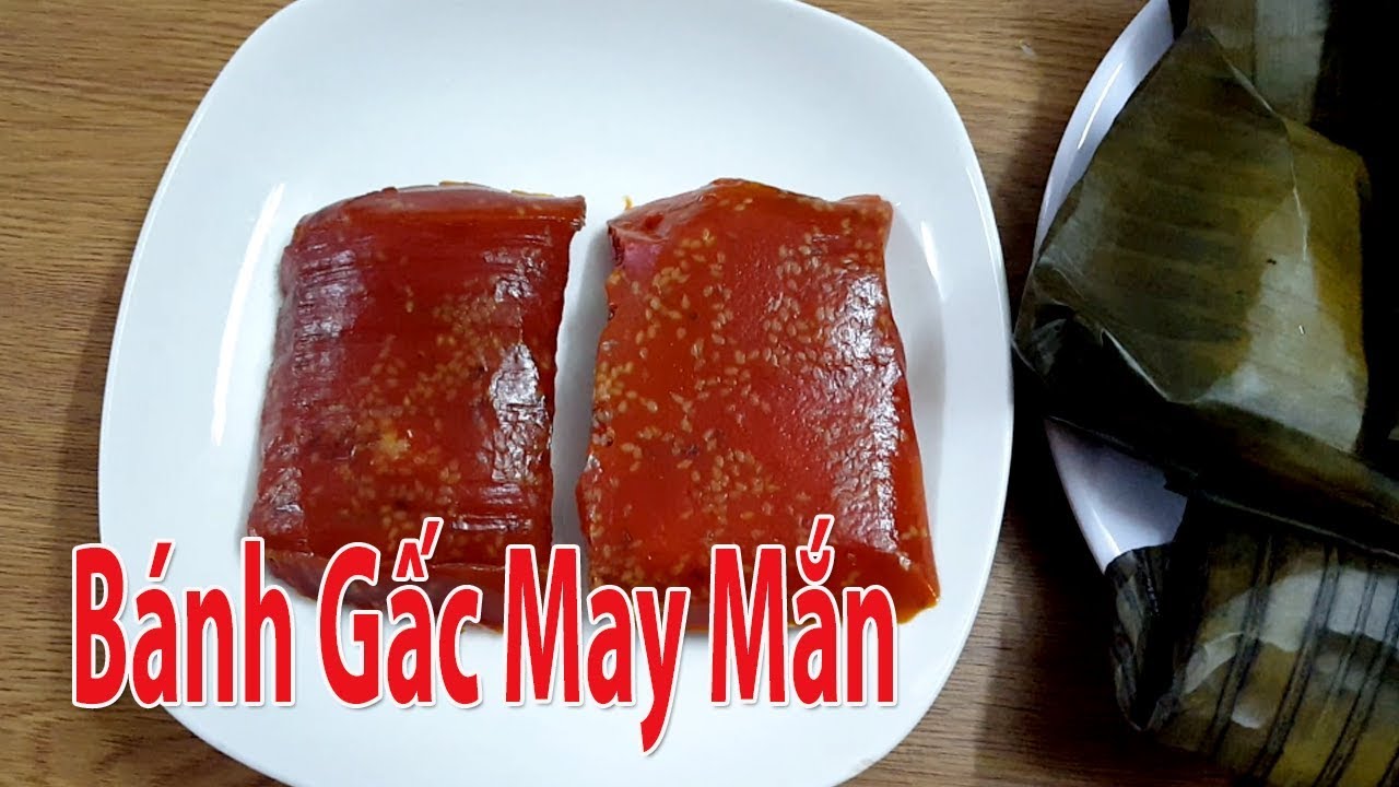 Cách Làm Bánh Gấc Nhân Đậu Xanh Đỏ Rực Cho Năm Mới May Mắn | Góc Bếp Nhỏ