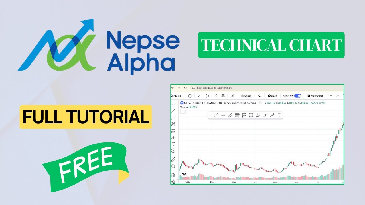 Nepse Alpha Chart Full Tutorial | How to Use Nepse Alpha Chart?