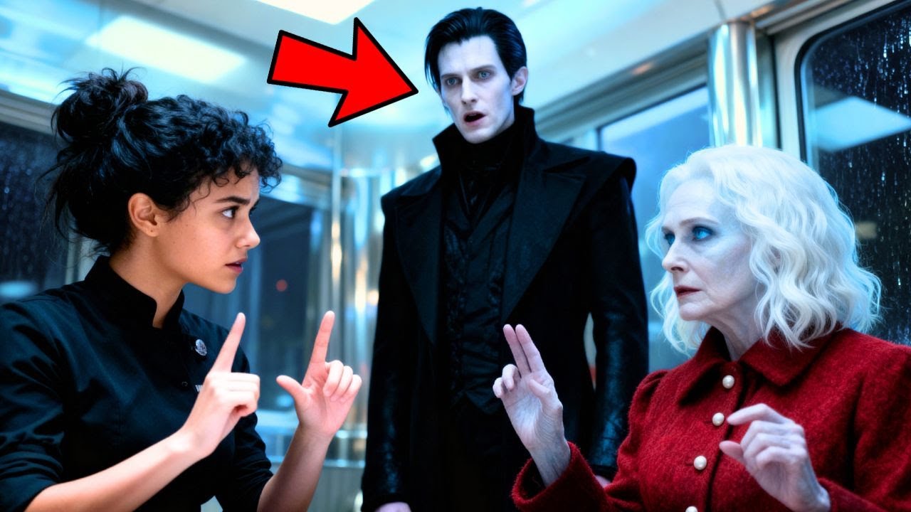 Waitress Greeted the Deaf Lady with Sign Language... Her Son The Vampire King Was Watching