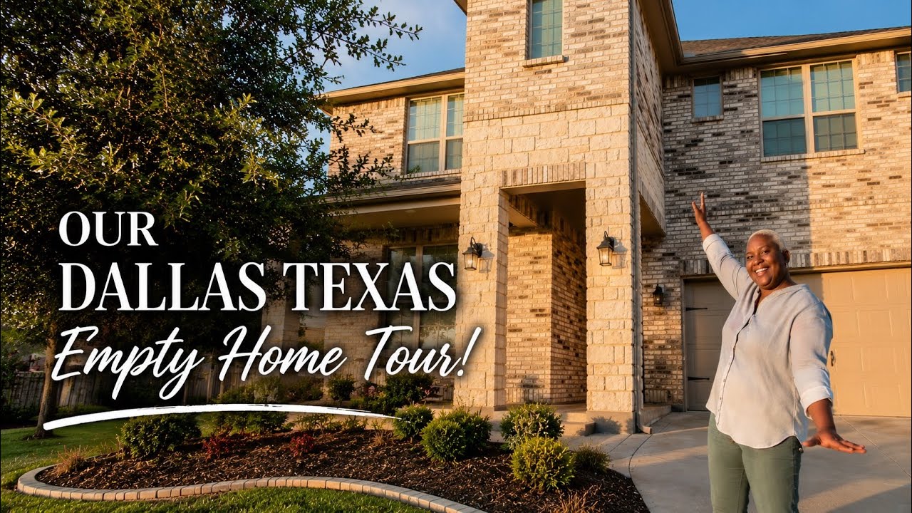 THIS TEXAS HOME FEELS LIKE A DREAM COME TRUE | PARTIAL EMPTY HOUSE TOUR (EPISODE 1) #housetohome