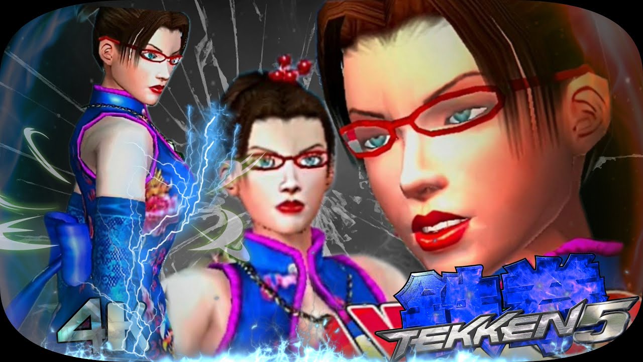 Anna ( Blue Chinese T5DR ) Ultra Hard Tekken 5 Remastered UHD 4K 60 FPS
