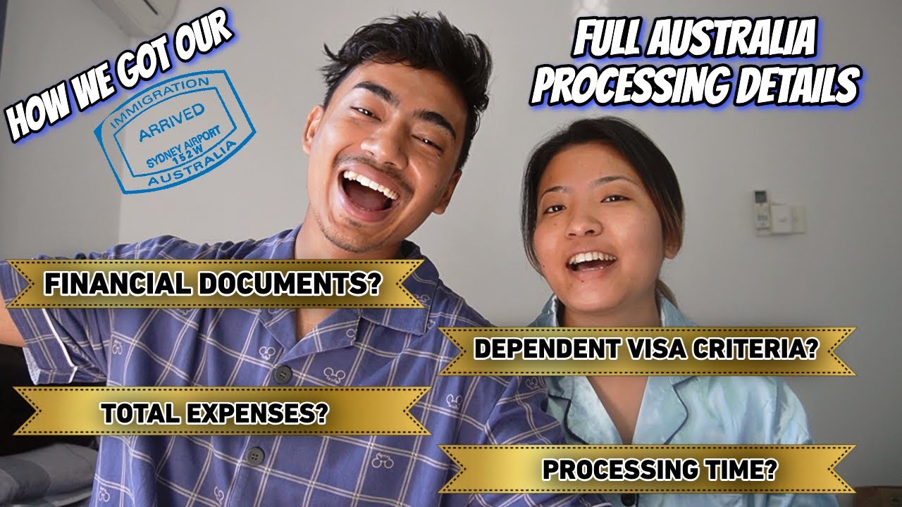 FULL DETAILS OF OUR AUSTRALIA VISA PROCESSING/ COMPLETE INFO / Daily vlog Ep. 14