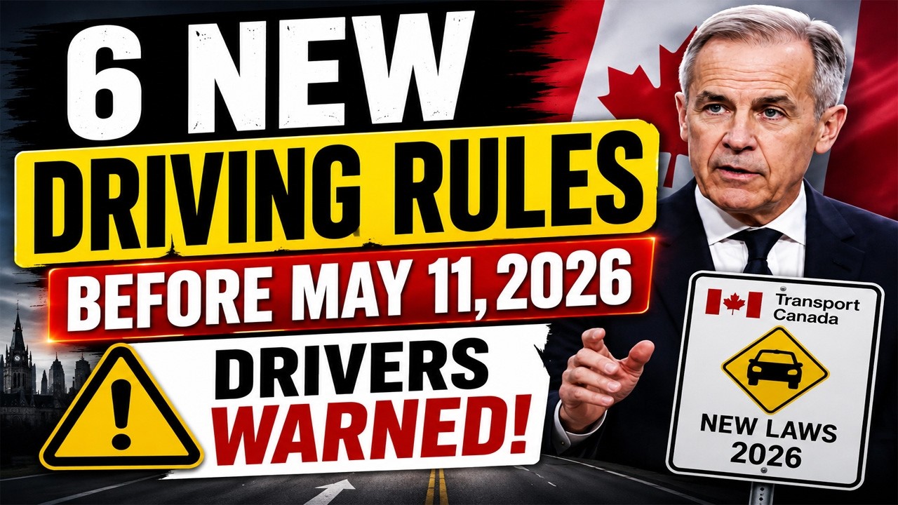 🚨 Новые ПДД в Канаде: быстрые перемены | 6 законов Transport Canada до 11 мая | Водители, ВНИМАНИ...