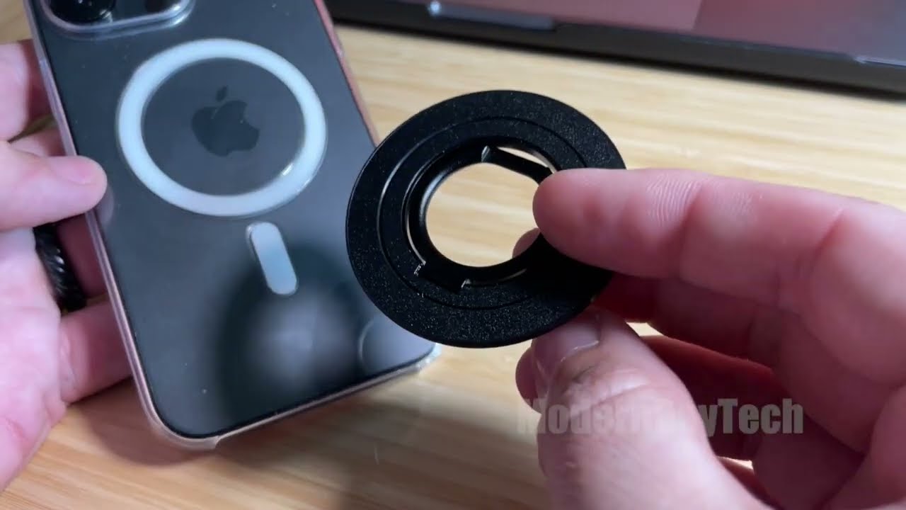 Syncwire Magnetic Phone Ring Holder: Secure Grip & Kickstand for iPhone and Android