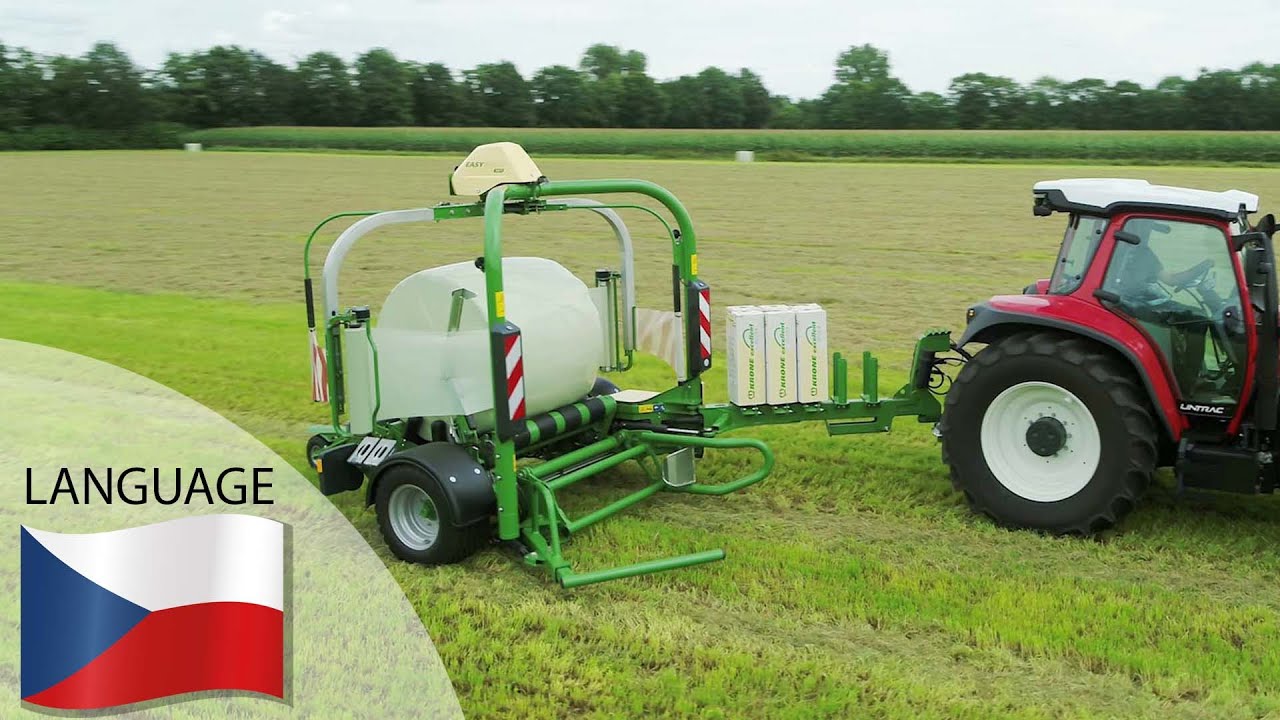 Krone EasyWrap – Tažená balička pro profesionály