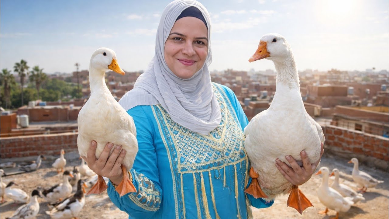 طلعت ذبحت باقى الوز والبط بتاع رمضان🌛علفةصينى‼️والخلطات‼️خلتنى ذبحتهم قبل اوانهم والاوزان اللهم بارك