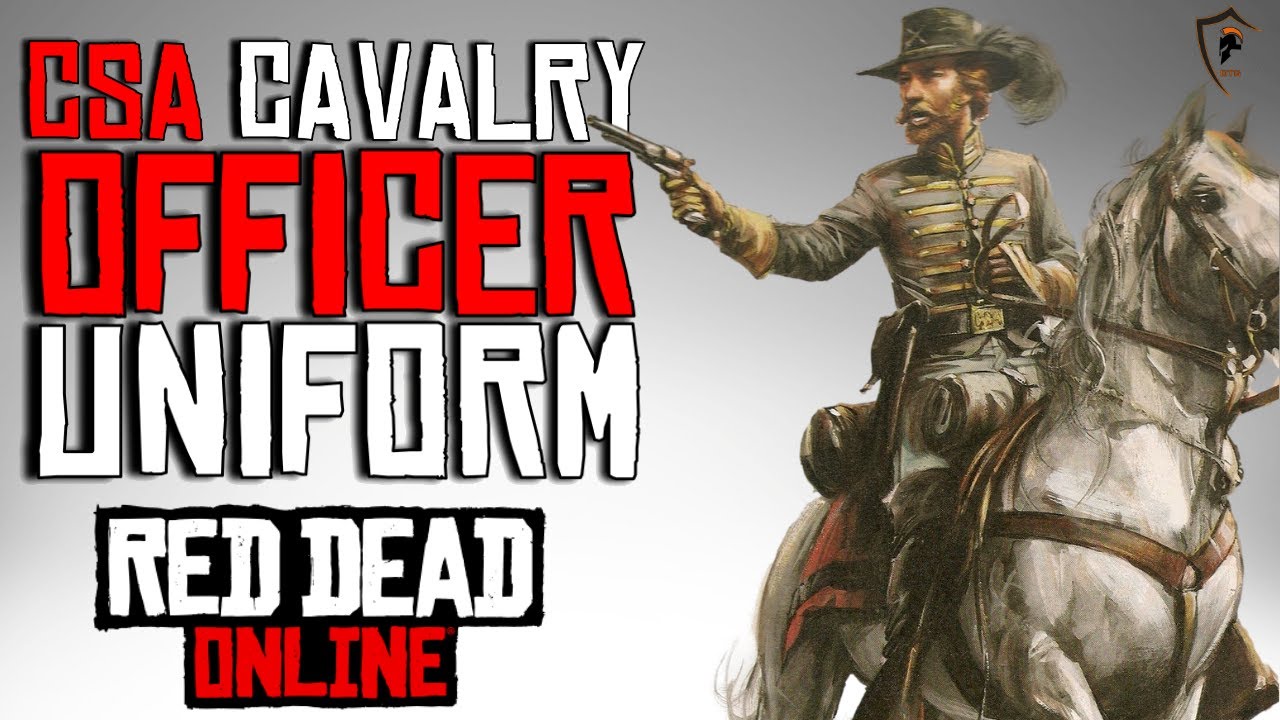 Confederate Cavalry Officer (American Civil War) Outfit Guide - Red Dead Online