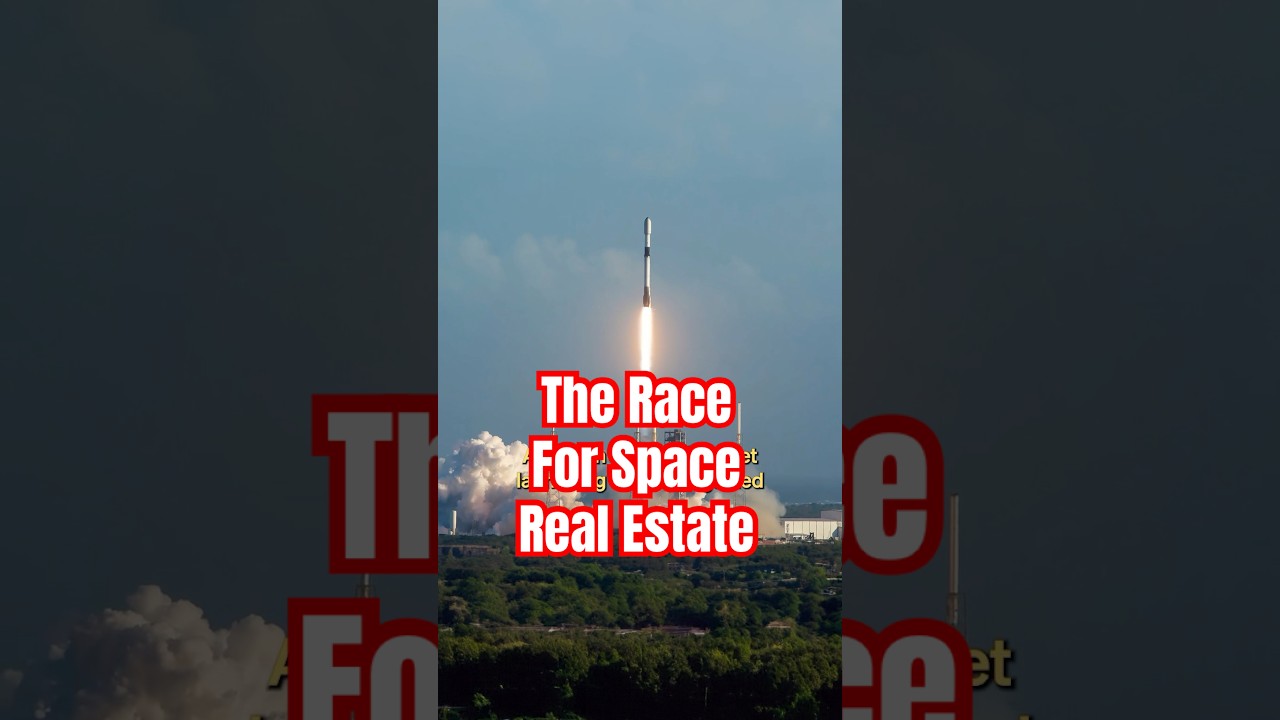 The Race for Space Real Estate #business #spacex #starlink #nasa #economics