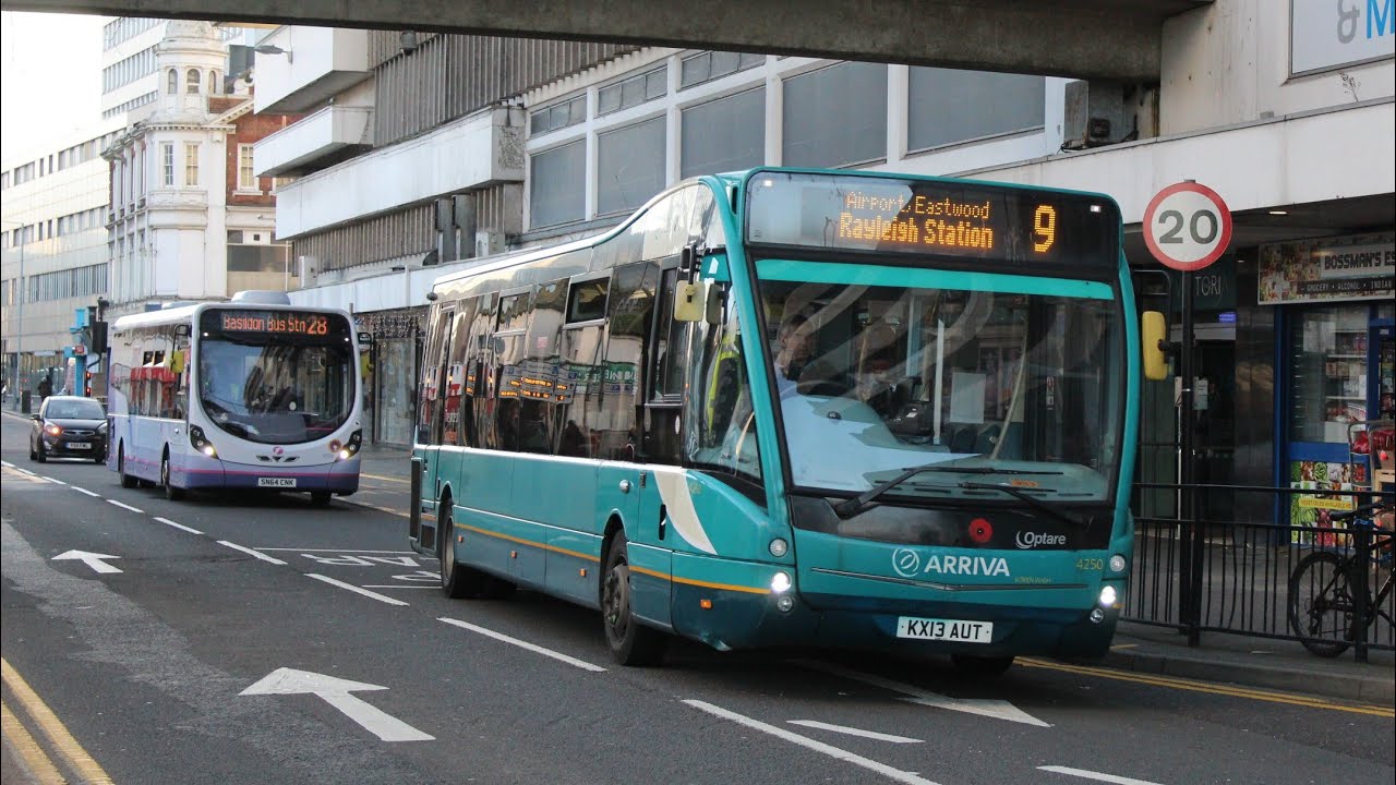 Buses in Southend-on-Sea December 2020