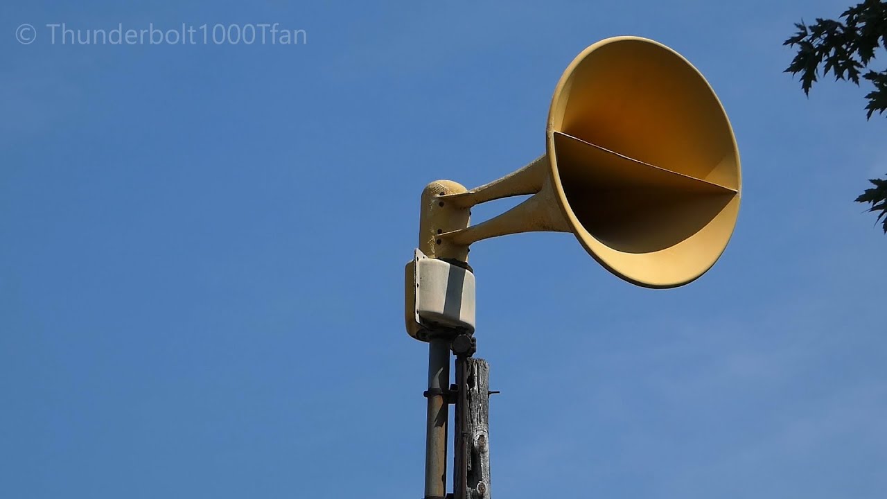 ACA Hurricane 130 MKII Siren Test | 1 Minute Alert & Attack | Milwaukee, WI | 8/14/24