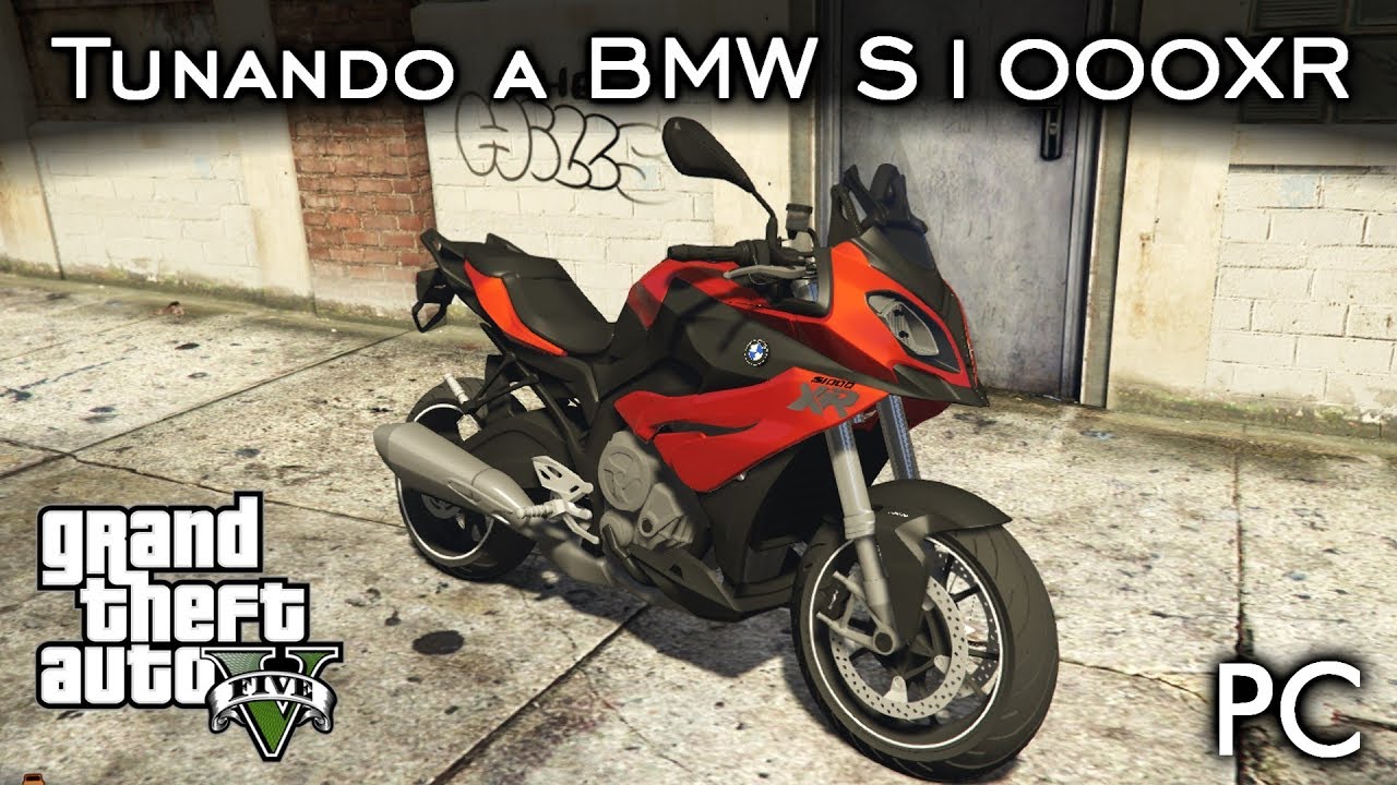 Tunando a BMW S1000XR - MOD - Trevão do GRAU! 🔝 | GTA V - PC [PT-BR]
