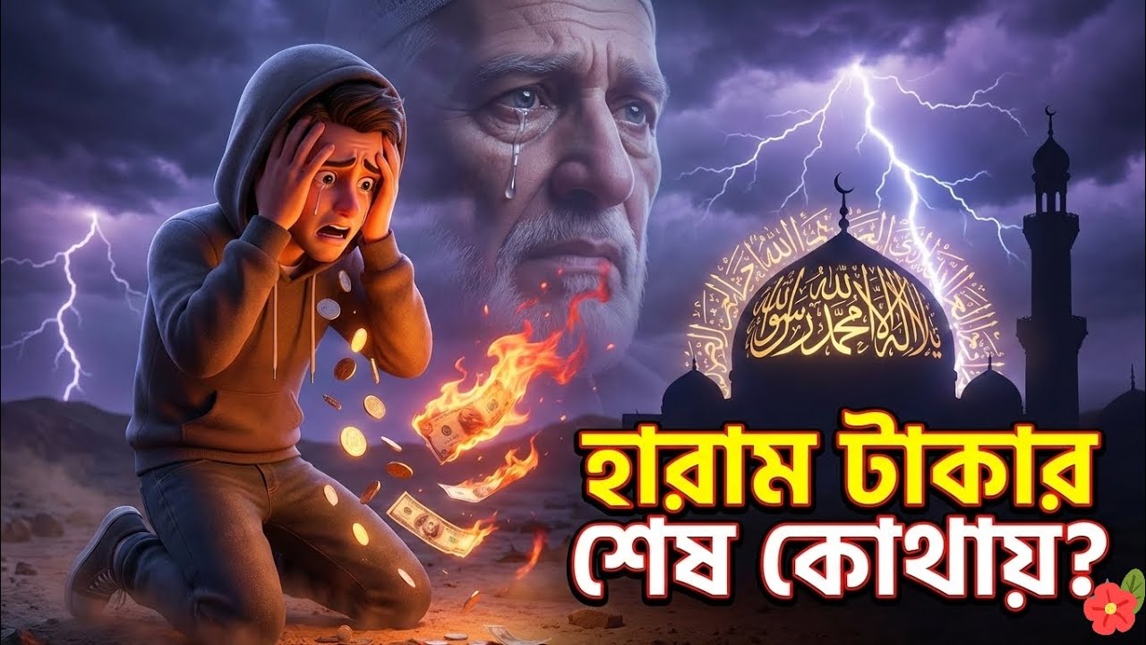 হারাম টাকার ভয়ংকর পরিণতি | ইসলামিক শিক্ষামূলক গল্প@Islamikgolpo-G