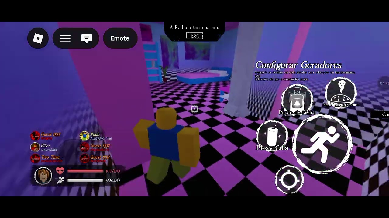 Jogando Forsaken online