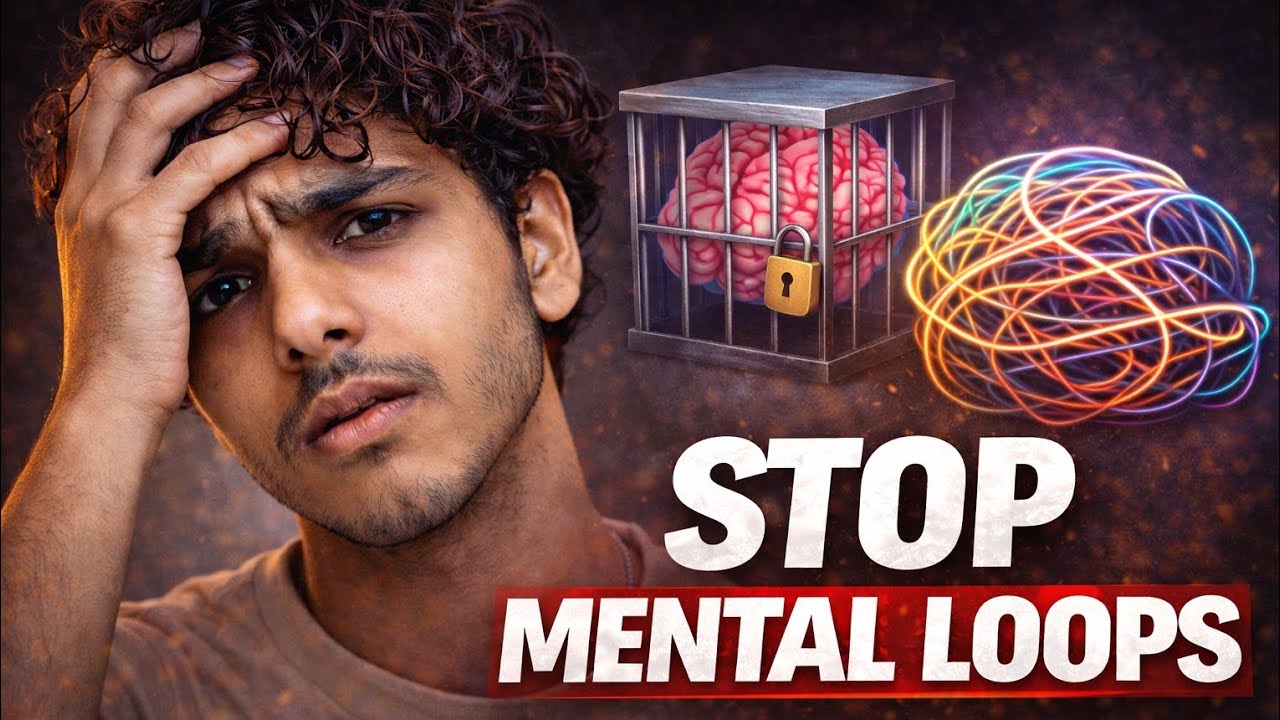 You’re Not Overthinking… Your Brain is Just Stuck in a Loop. (Do This to Stop Now)
