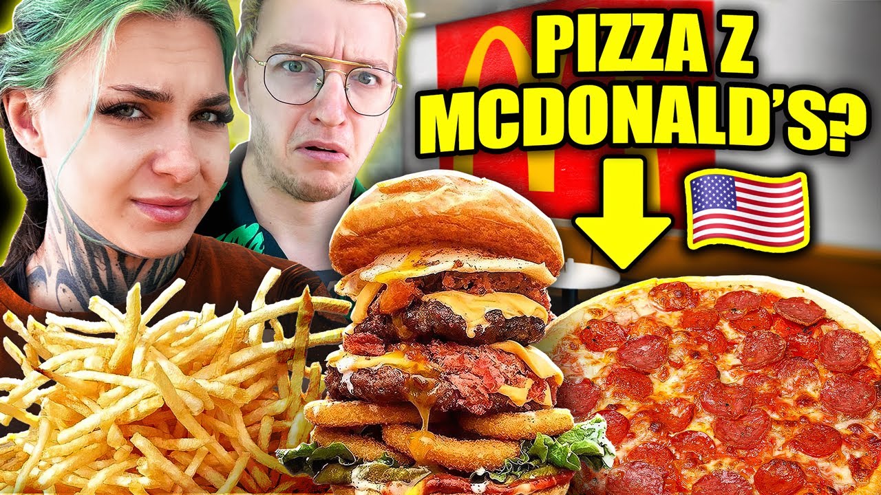 JEMY WSZYSTKO w NAJWIĘKSZYM MCDONALDZIE NA ŚWIECIE! 🤯