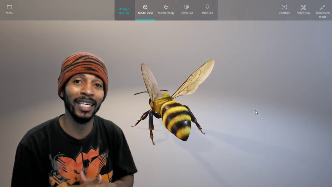 Paint 3D Windows 10 Mixed Reality - Walkthrough Fun