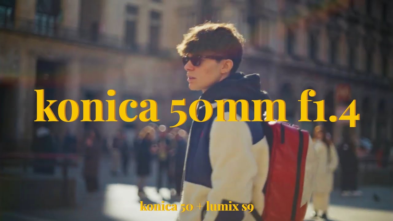 KONICA HEXANON 50mm F1.4 | Lumix S9
