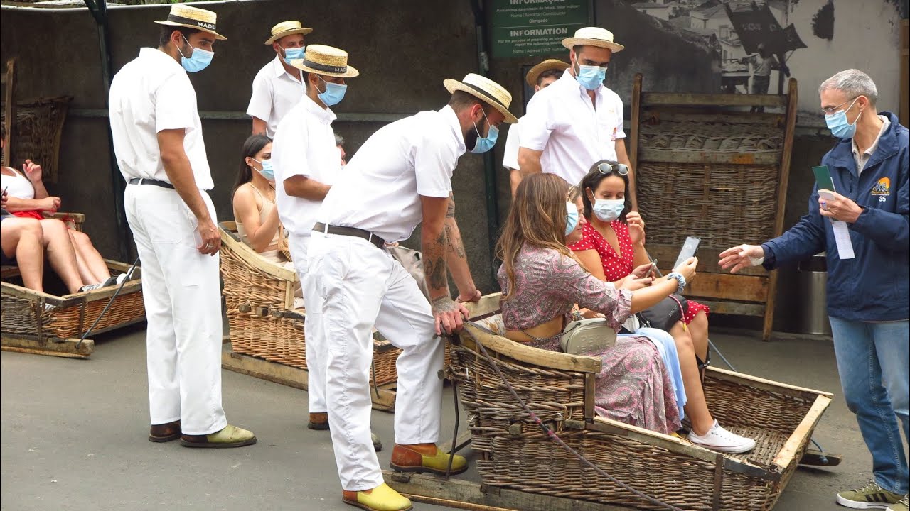 Famous Sledge Riding In Monte, Funchal | Only In Madeira