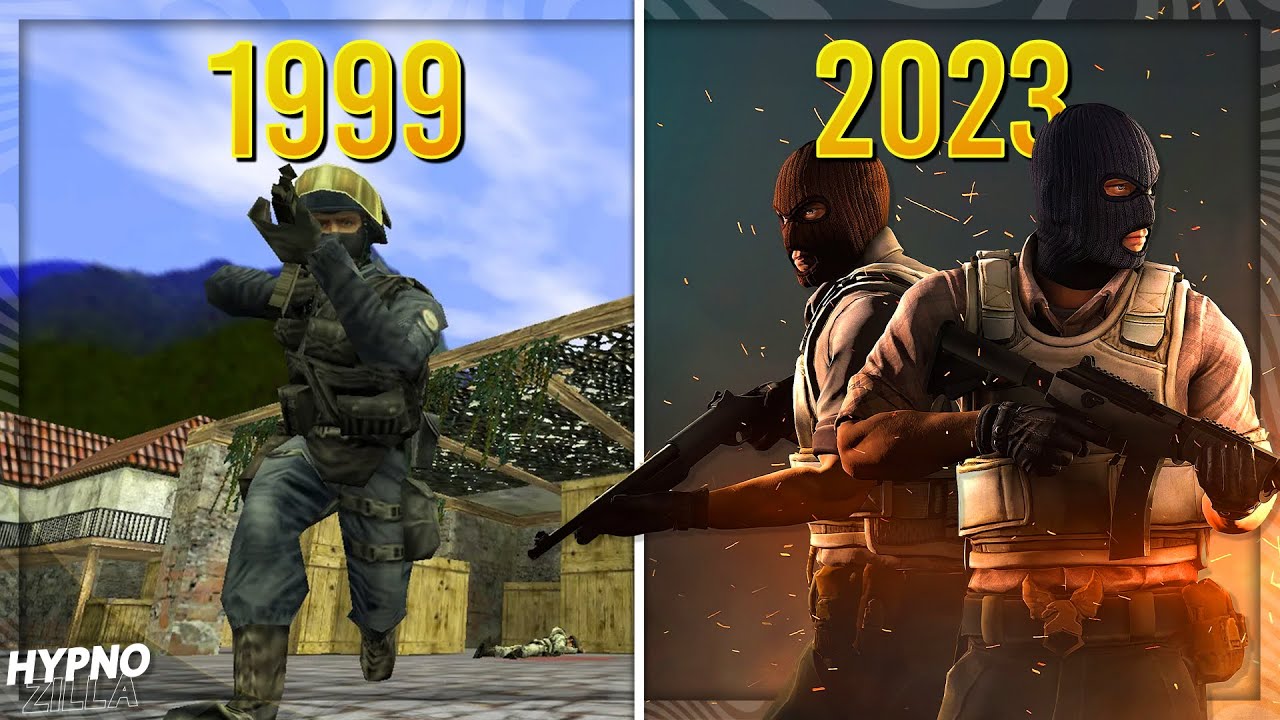 Эволюция игр Counter-Strike [1999-2023]