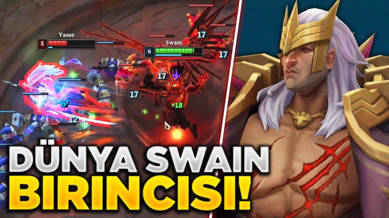 D&Uuml;NYA SWAIN 1.Sİ PACE BRONZ ELODA OYNARSA NE OLUR? | Zero LoL