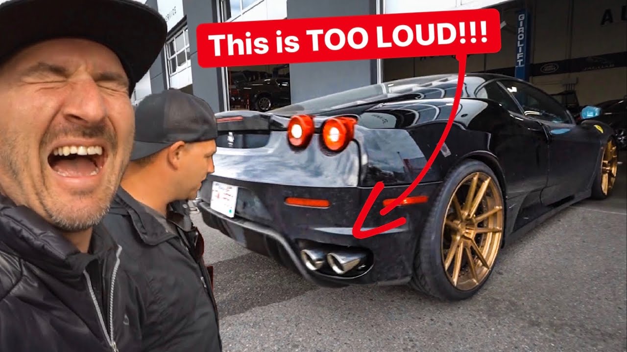 WE STRAIGHT PIPED THE BARN FIND FERRARI! *$10,000 FULL FI EXHAUST*
