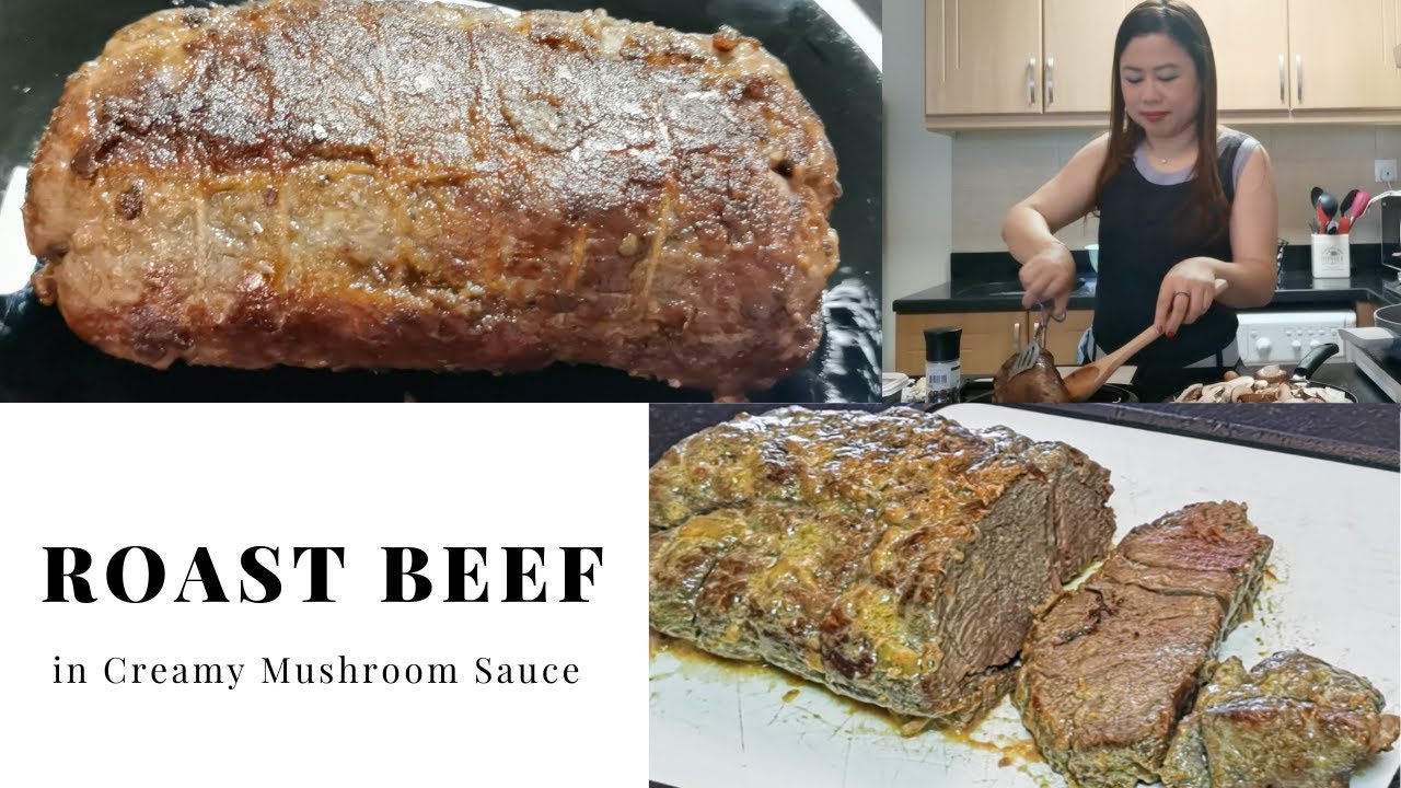 Roast Beef in Creamy Mushroom Sauce | Histori Kelly