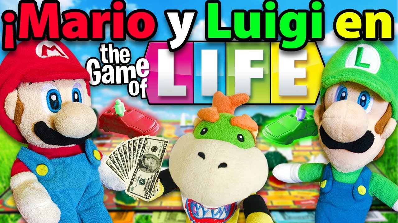 ¡Mario y Luigi en The Game of Life! - CMB en Español