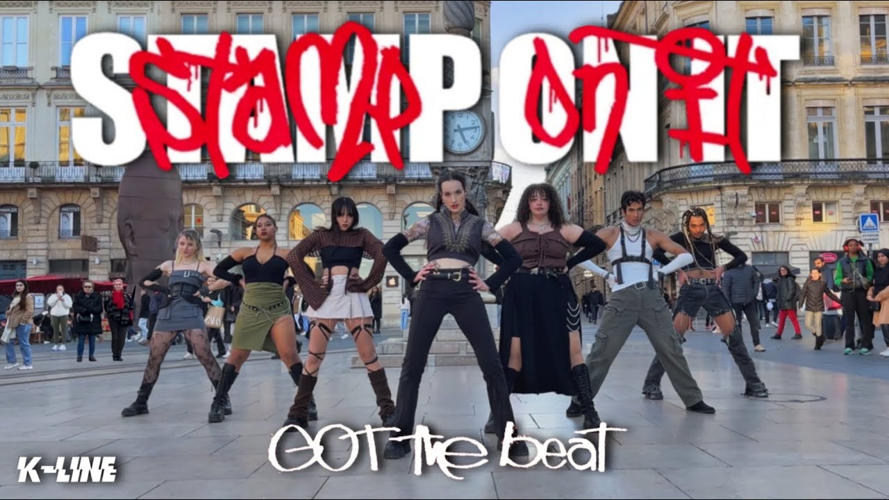 [KPOP IN PUBLIC - ONE TAKE] GOT the beat (갓 더 비트) - 'Stamp on it' Dance cover by K-LINE from France
