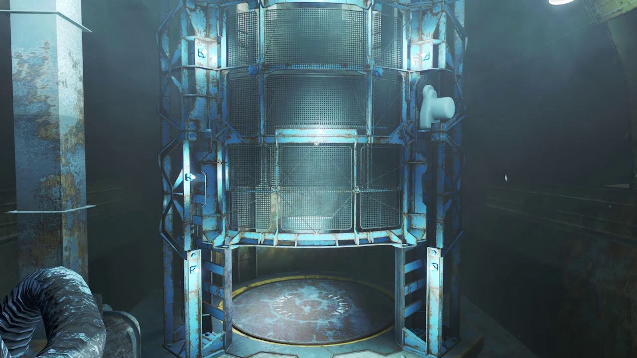 Fallout 4 - Vault Entrance Ambiance (white noise, water dripping, live wallpaper)