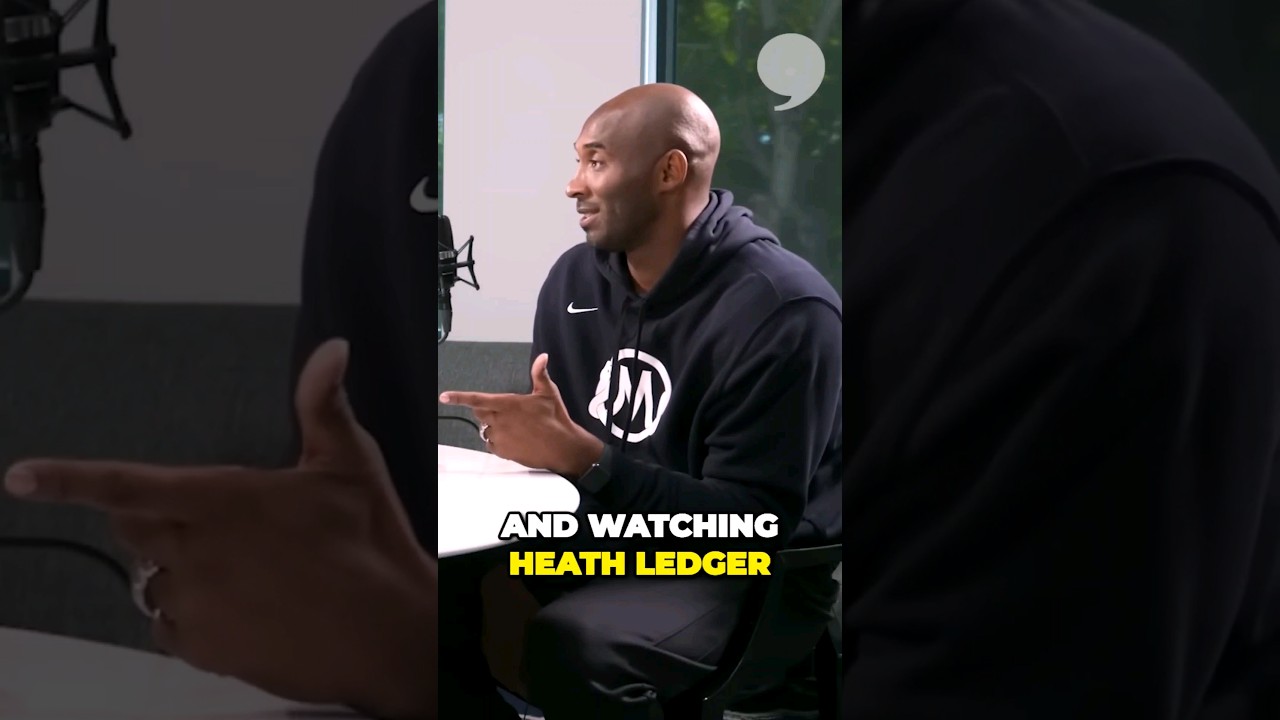 Kobe on Heath Ledger and his Mamba Mentality #nba #basketball #sport #nbaplayers