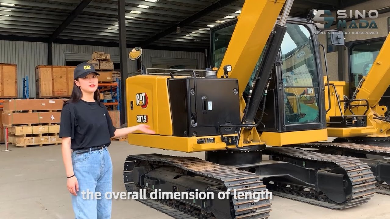 CAT 307.5 Mini Excavator Powerful Control Comfortable Cab