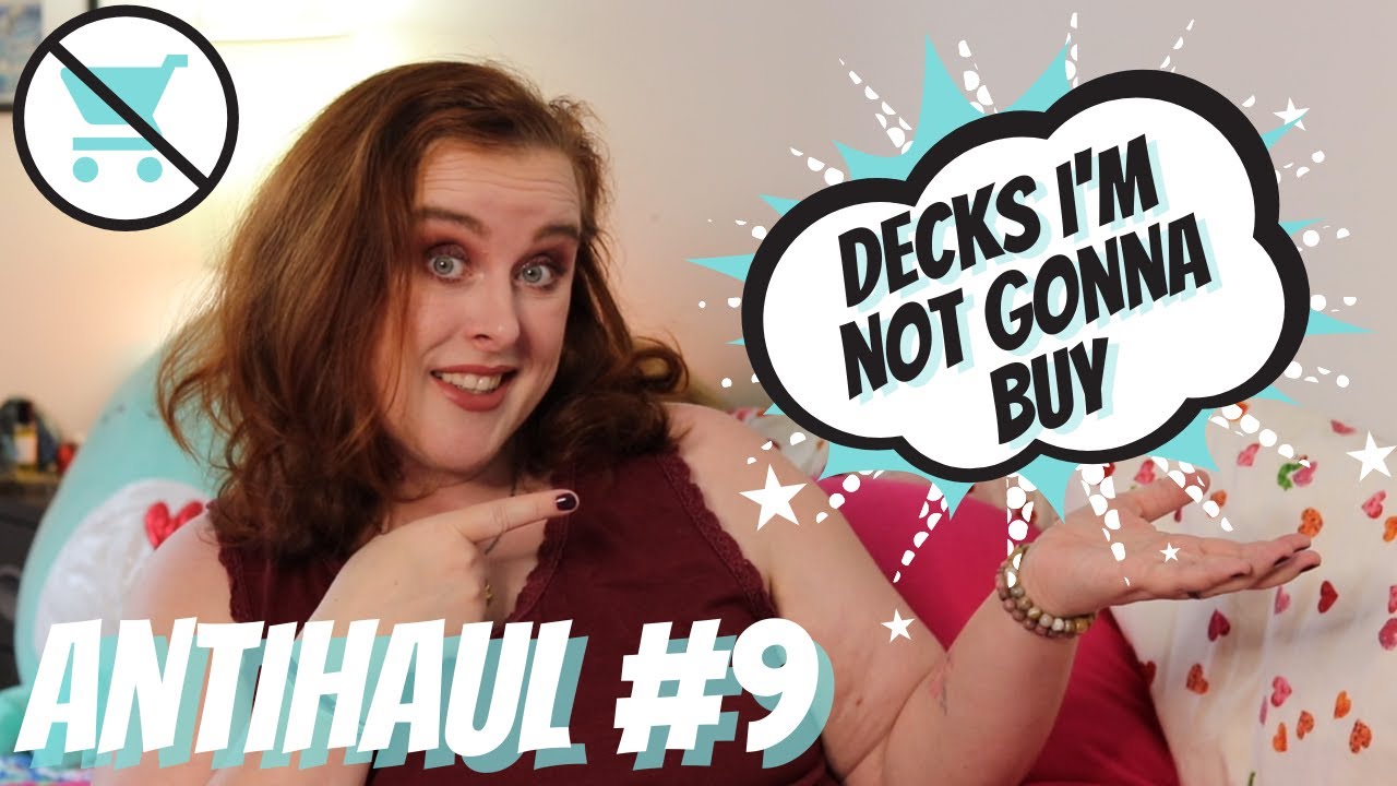 Anti-haul #9  | Tarot and Oracle Decks I'm not gonna buy (+ Bloopers)