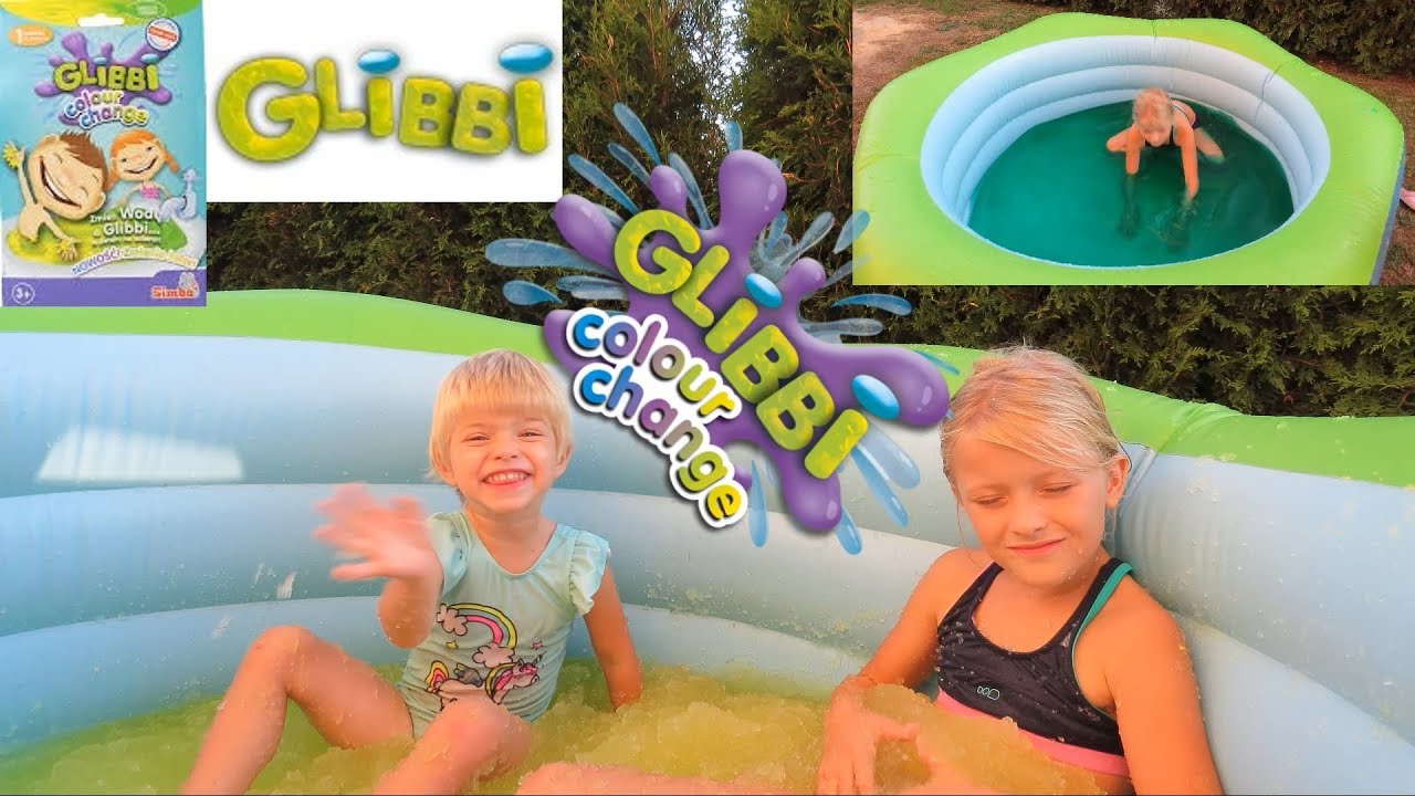 GLIBBI COLOUR CHANGE CHALLENGE FANTASTYCZNA ZABAWA W BASENIE