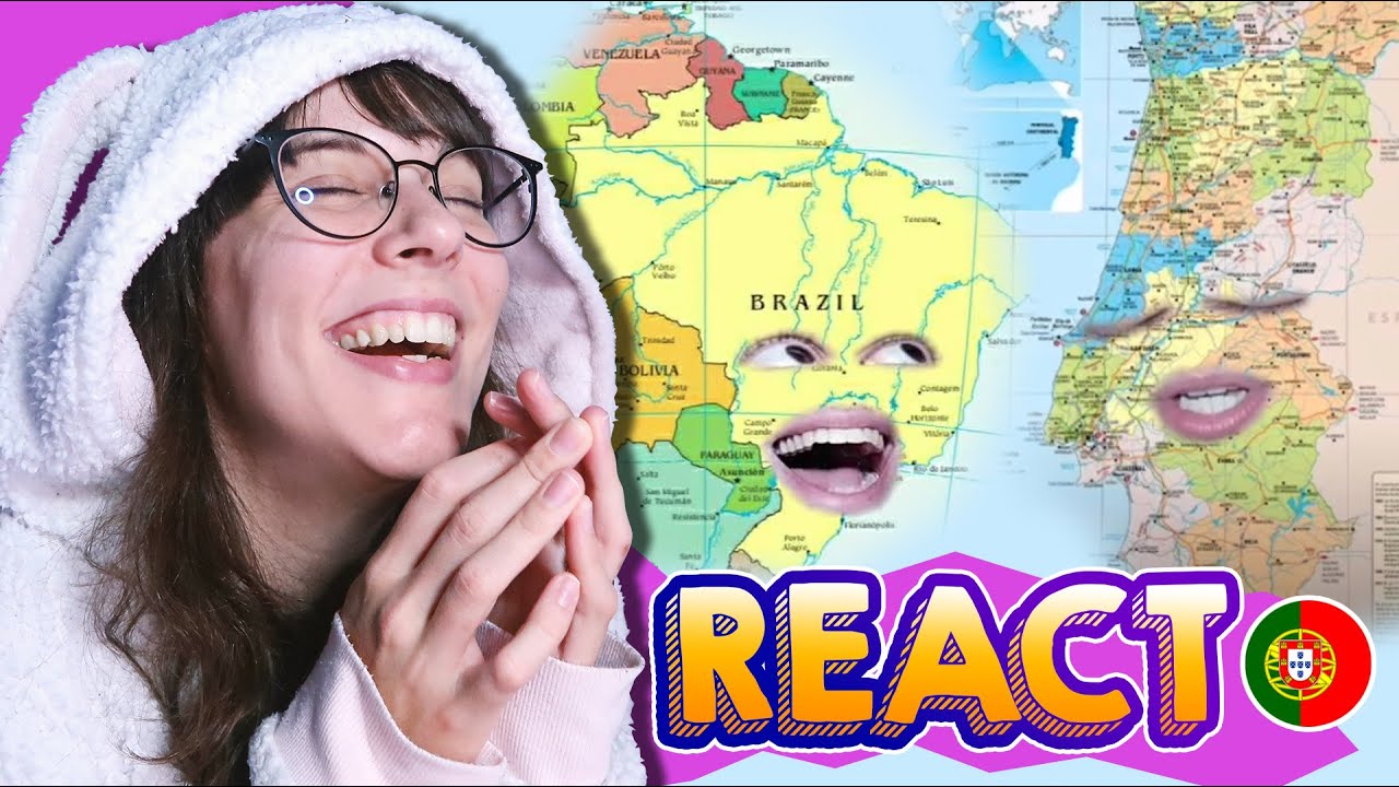 Portuguesa reage a BRASIL X PORTUGAL no TikTok - Pedro Daher