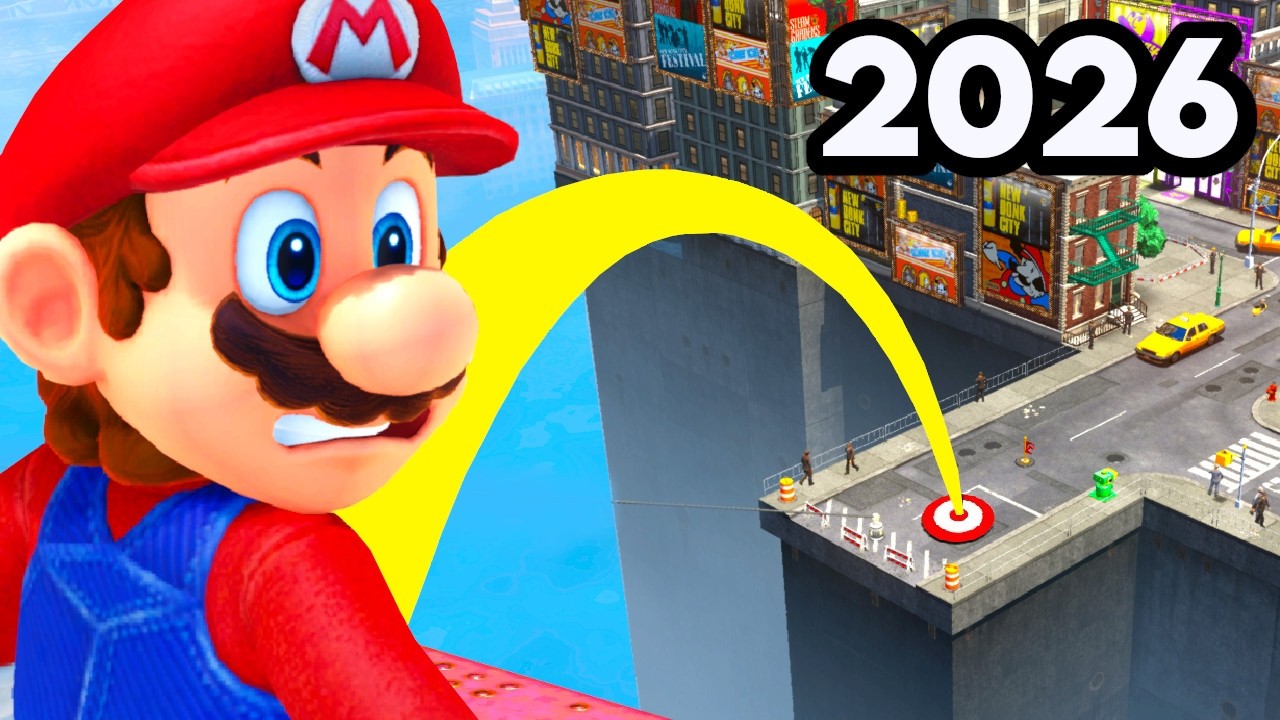 Ich Probiere ALLE Mario Odyssey Impossible Jumps in 2026!