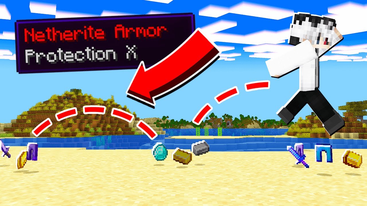 Bat Minecraft Dar Daca Sar Primesc Iteme OP...