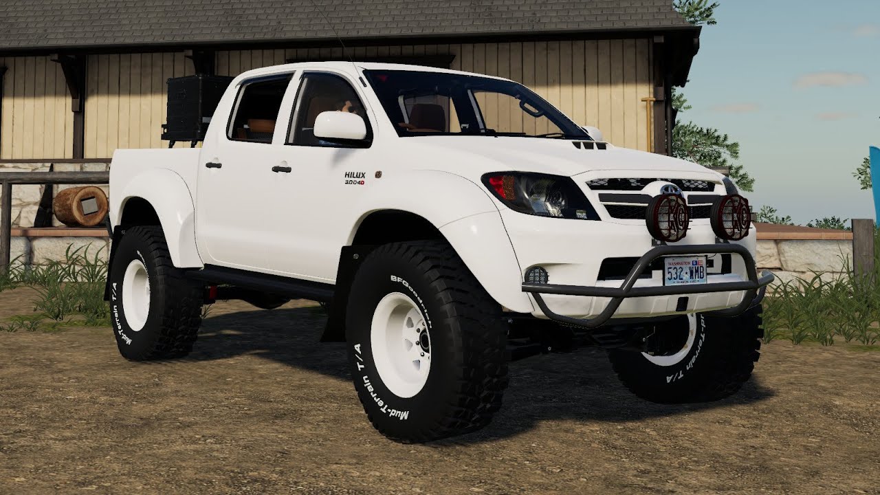 Toyota Hilux Arctic Truck - Farming Simulator 2019 [FS 19 LS 19 Car Mod]