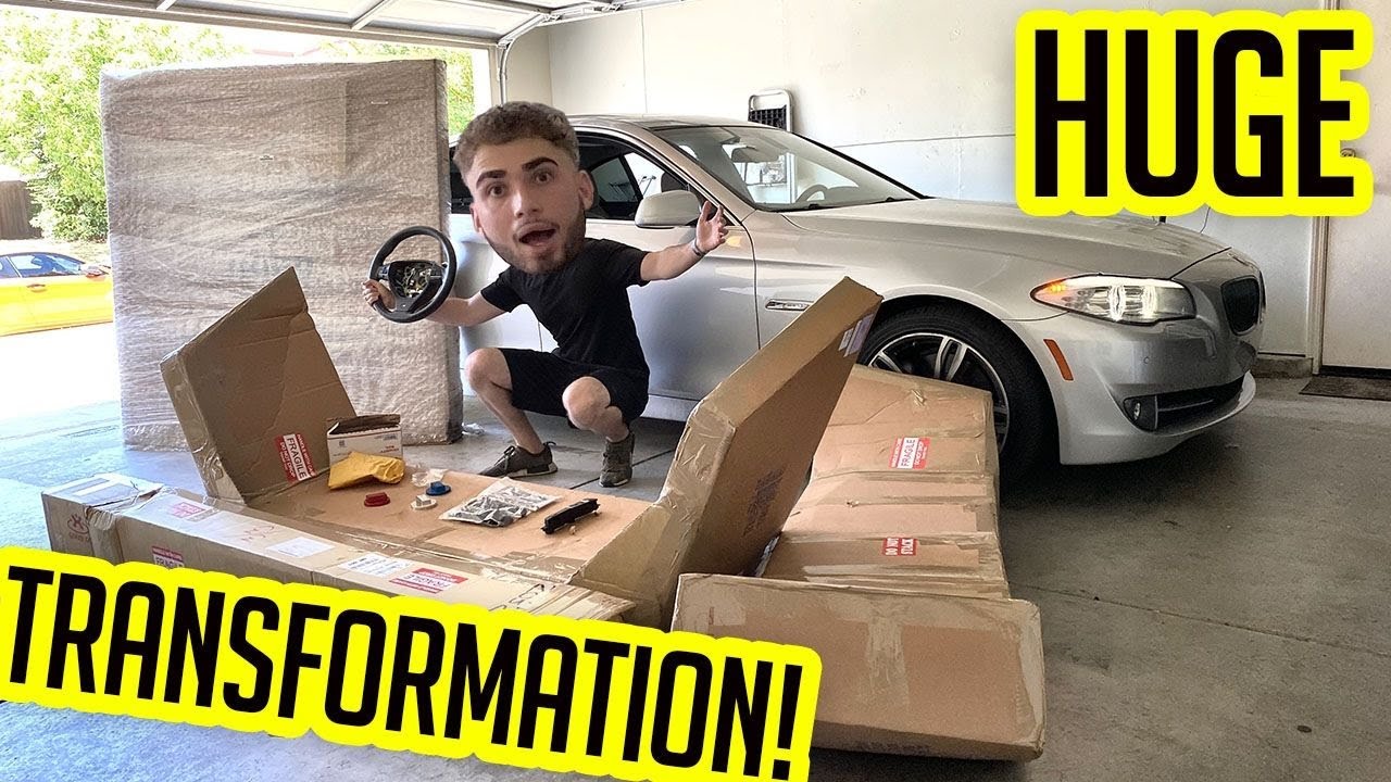СОБИРАЕМ УЛУЧШЕННУЮ 535I F10! (ЧАСТЬ 1) ПЕРЕОБОРУДОВАНИЕ ПЕРЕДНЕЙ ЧАСТИ!