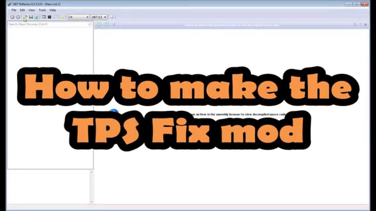 Tutorial - How to make the TPS fix mod for AOTTG