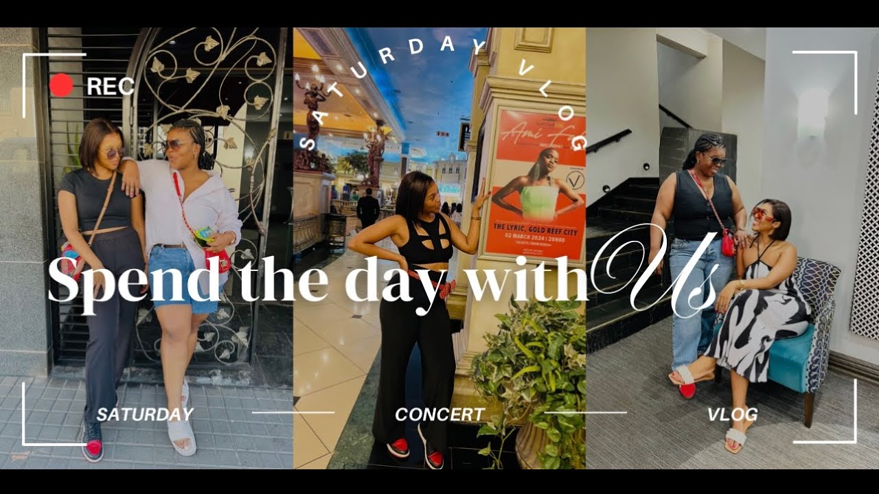 Saturday Vlog | Let’s go to Ami’s Concert | South African YouTuber