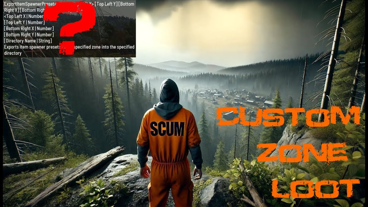 SCUM 1.0 Custom Zone Loot – Take Full Control of Your Loot Spawns!