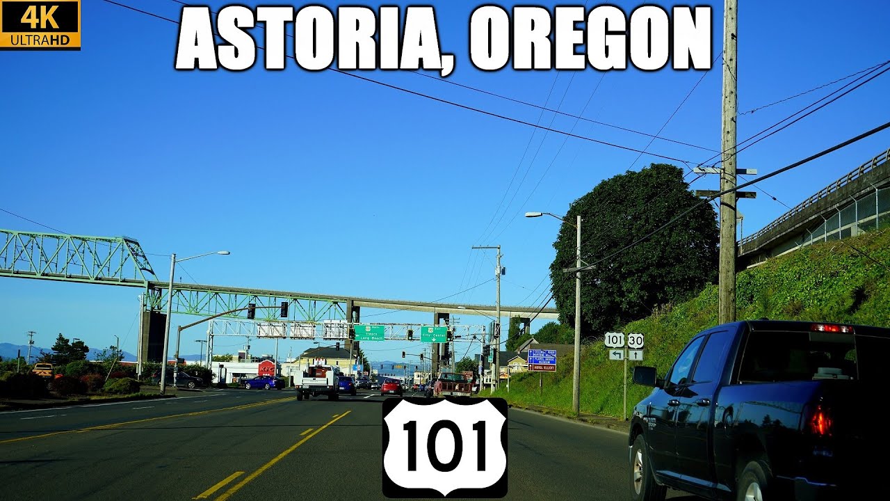 US-101 North: Seaside, Warrenton, and Astoria, Oregon