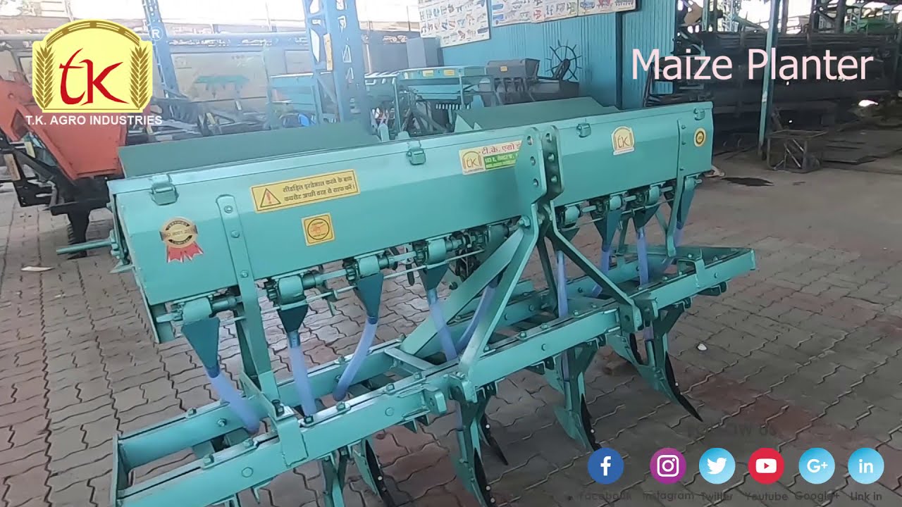 Seed drill with maize Attachment 📞7272010153