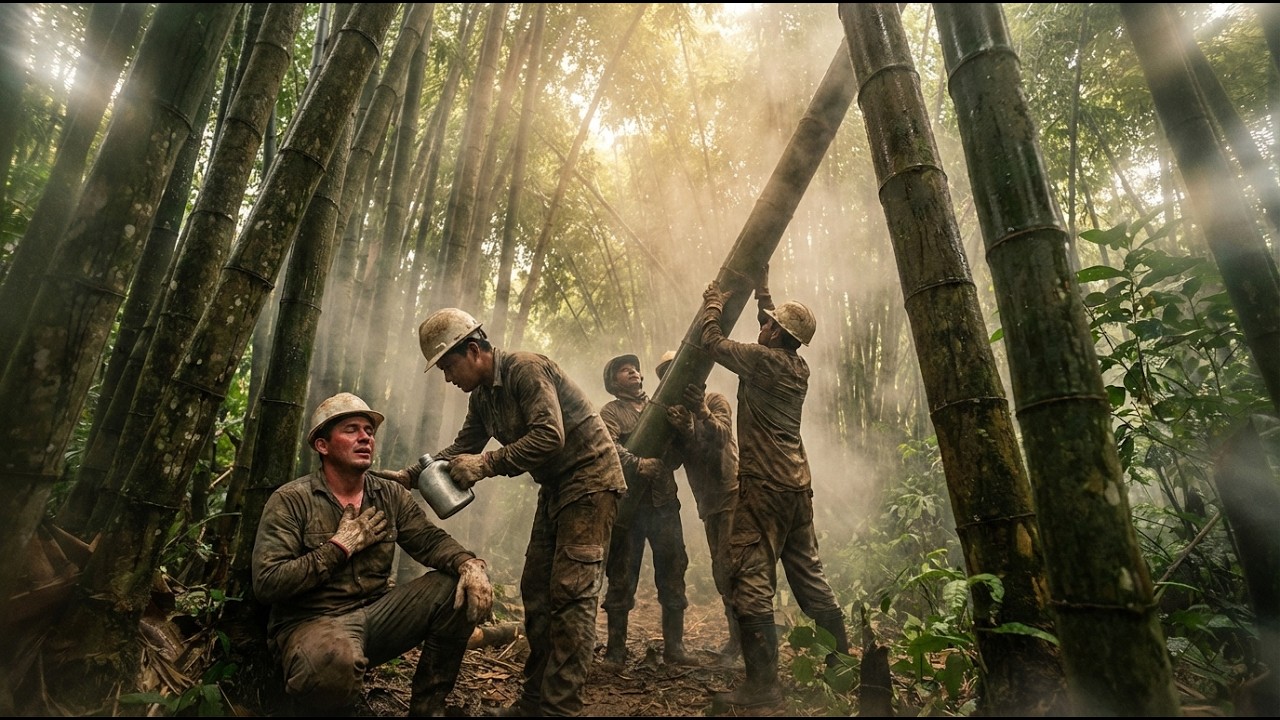 Beyond Human Limits: Harvesting Bamboo in Amazon's 65°C Heat Index