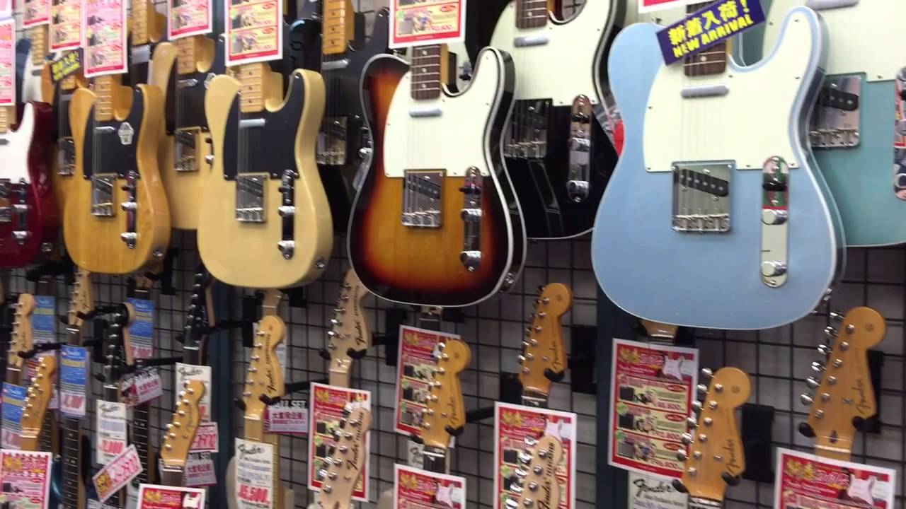 Tokyo Guitar Street Overload! One day in Ochanomizu.